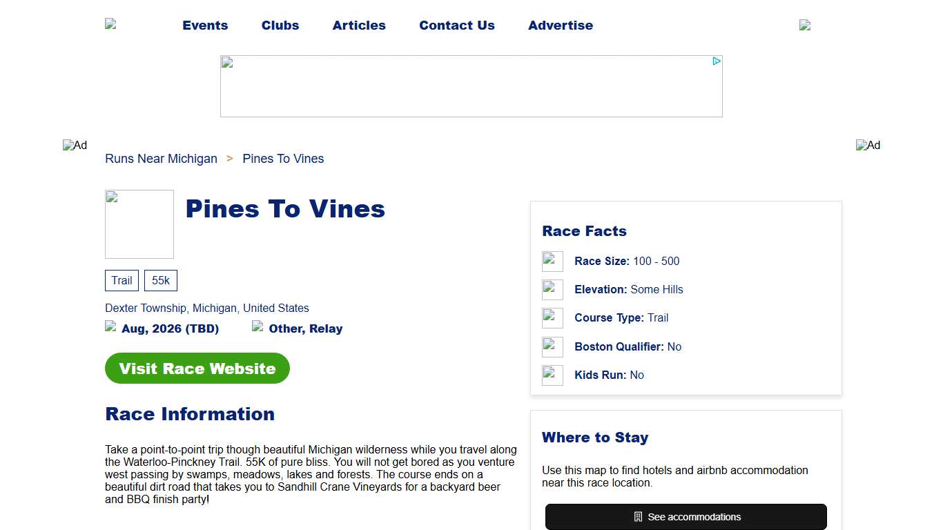 2026 Pines To Vines Dexter Township